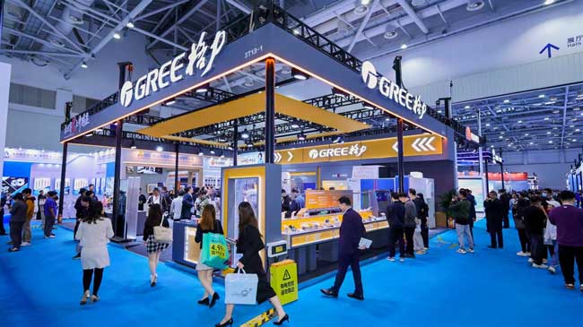 中国造-深圳格力空调总代理亮相AIE博览会